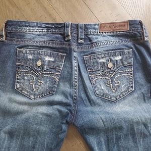 Rock Revival Alivia Straight Leg Jean Size 33